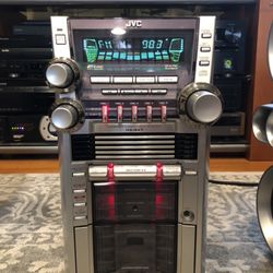 JVC HX-GX7 Main / Head Unit Only Of The Compact Component Stereo / Surround System 