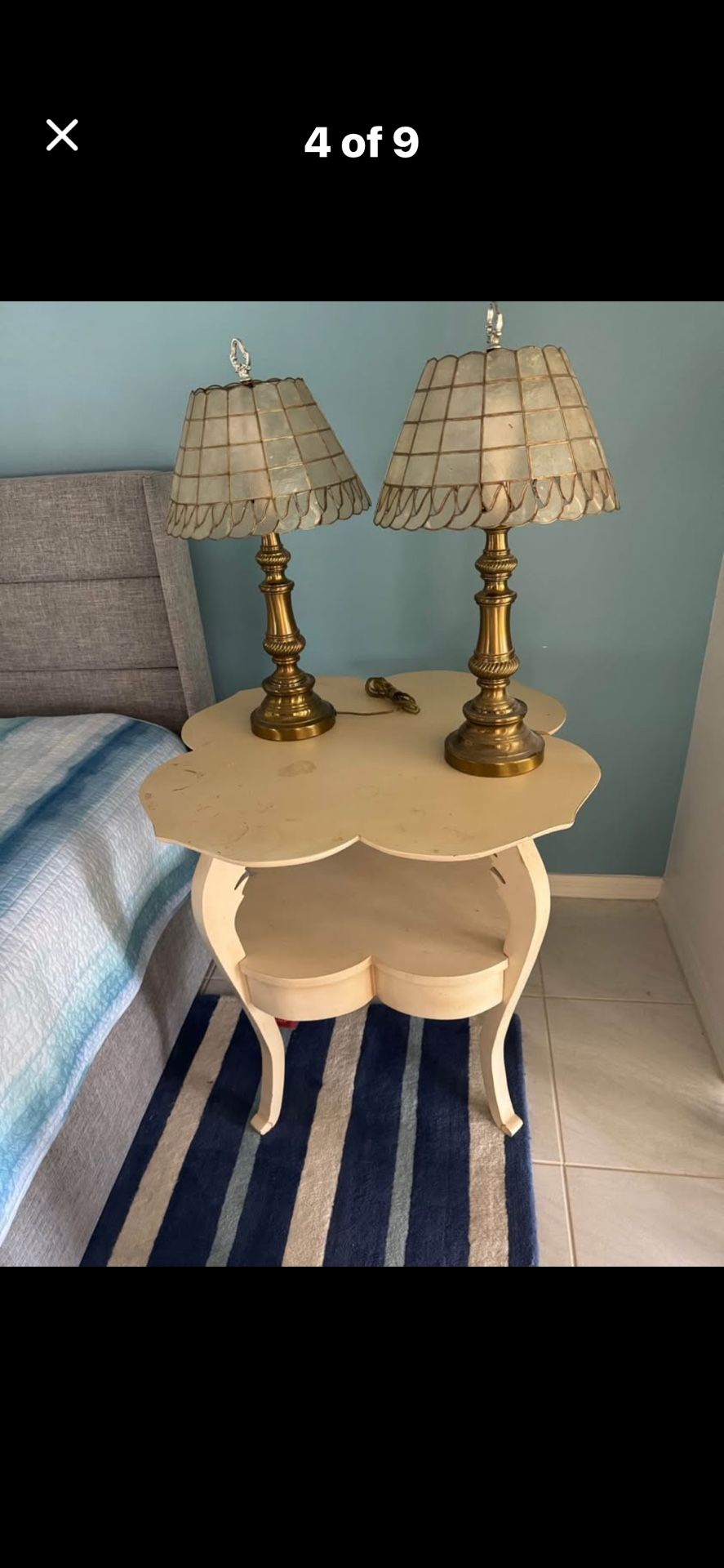 Flower Table French Provincial Designer Jaclyn Smith Margaret Spencer Collection Flower Table