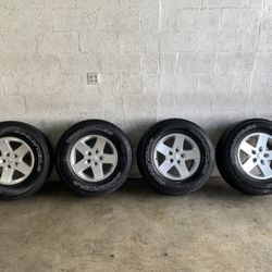 Jeep Wrangler Wheels With Goodyear Tires