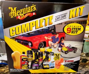 Complete car care kit