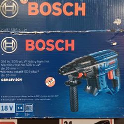Bosch New 3/4 Rotary Hammer 