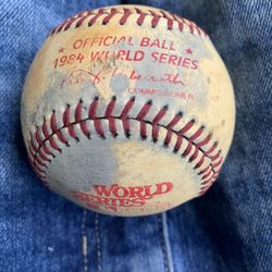 1984 World Series Ball 