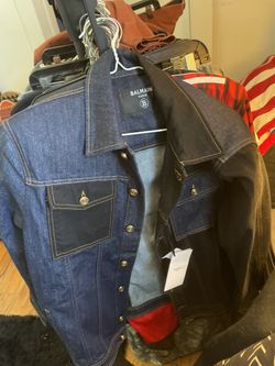 Balmain Paris denim jacket
