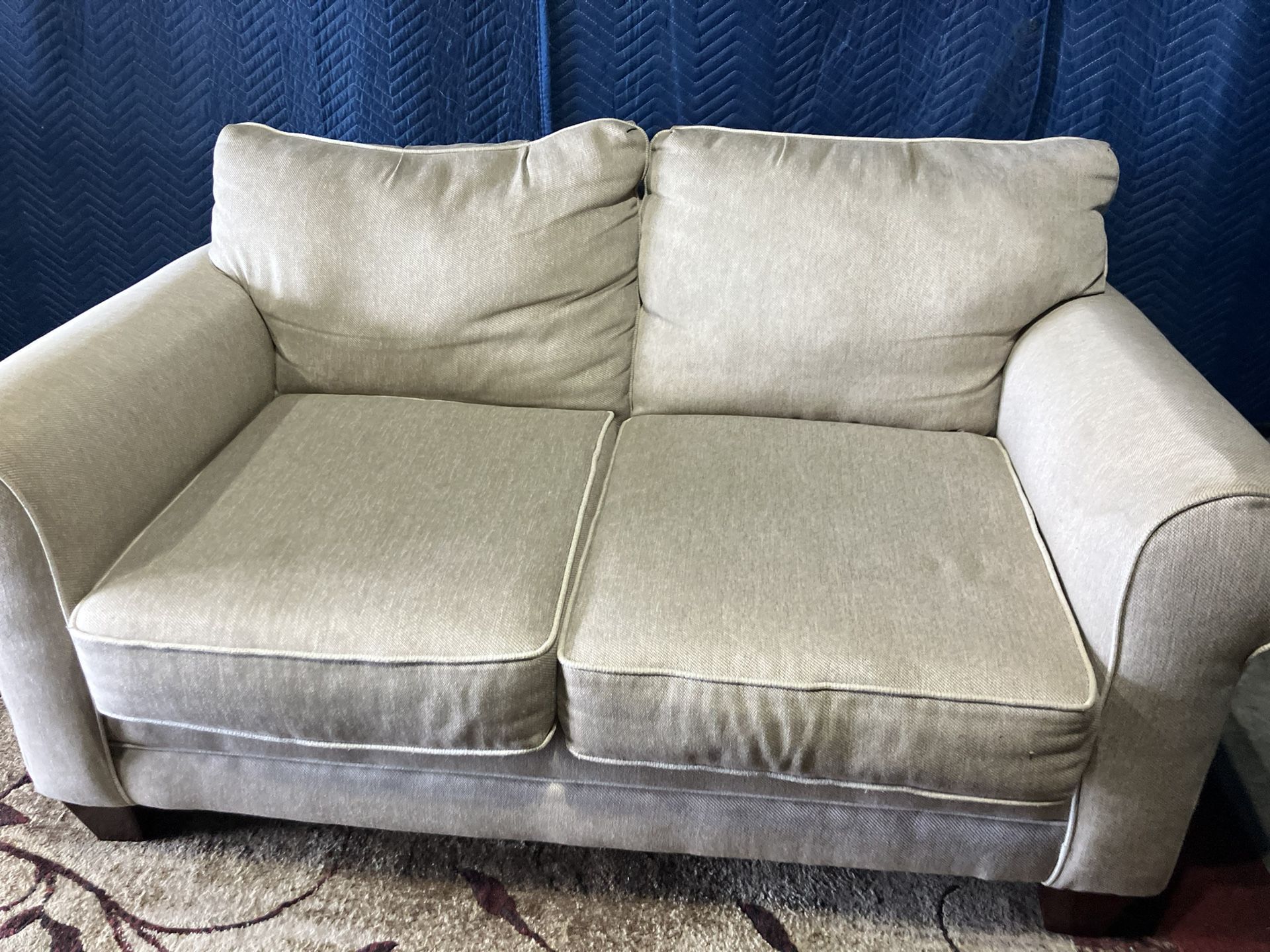 Tan Loveseat (DELIVERY AVAILABLE)