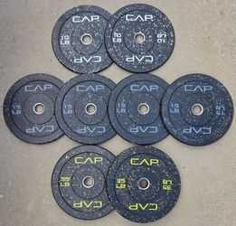 CAP 2" Economy Speckled Olympic Bumper Plates
