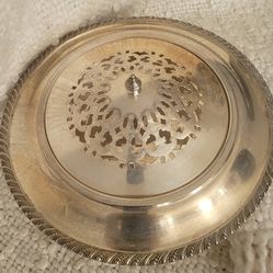 Vintage silver plate serving tray