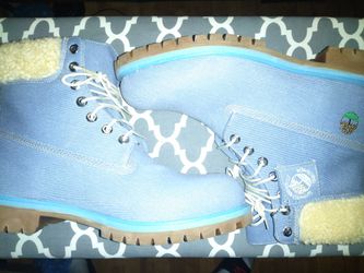 Sky Blue Timberlands