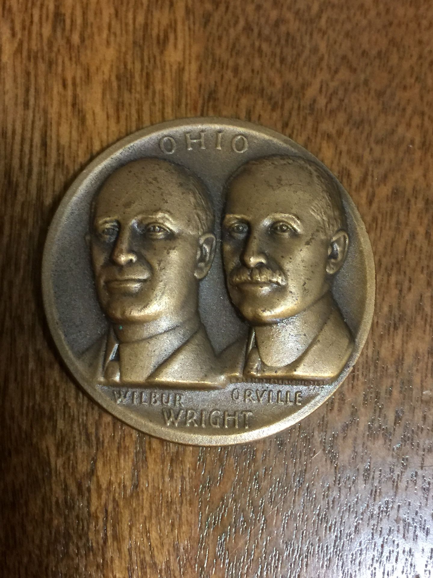 1974 weight brothers bronze coin