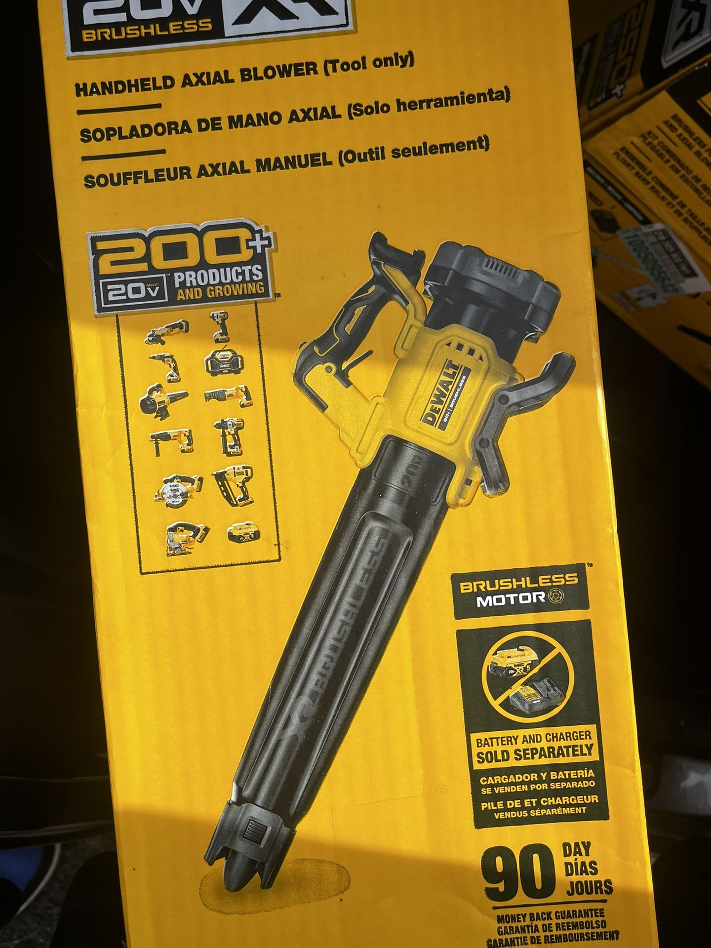 20 V Dawalt Brushless Axial Blower