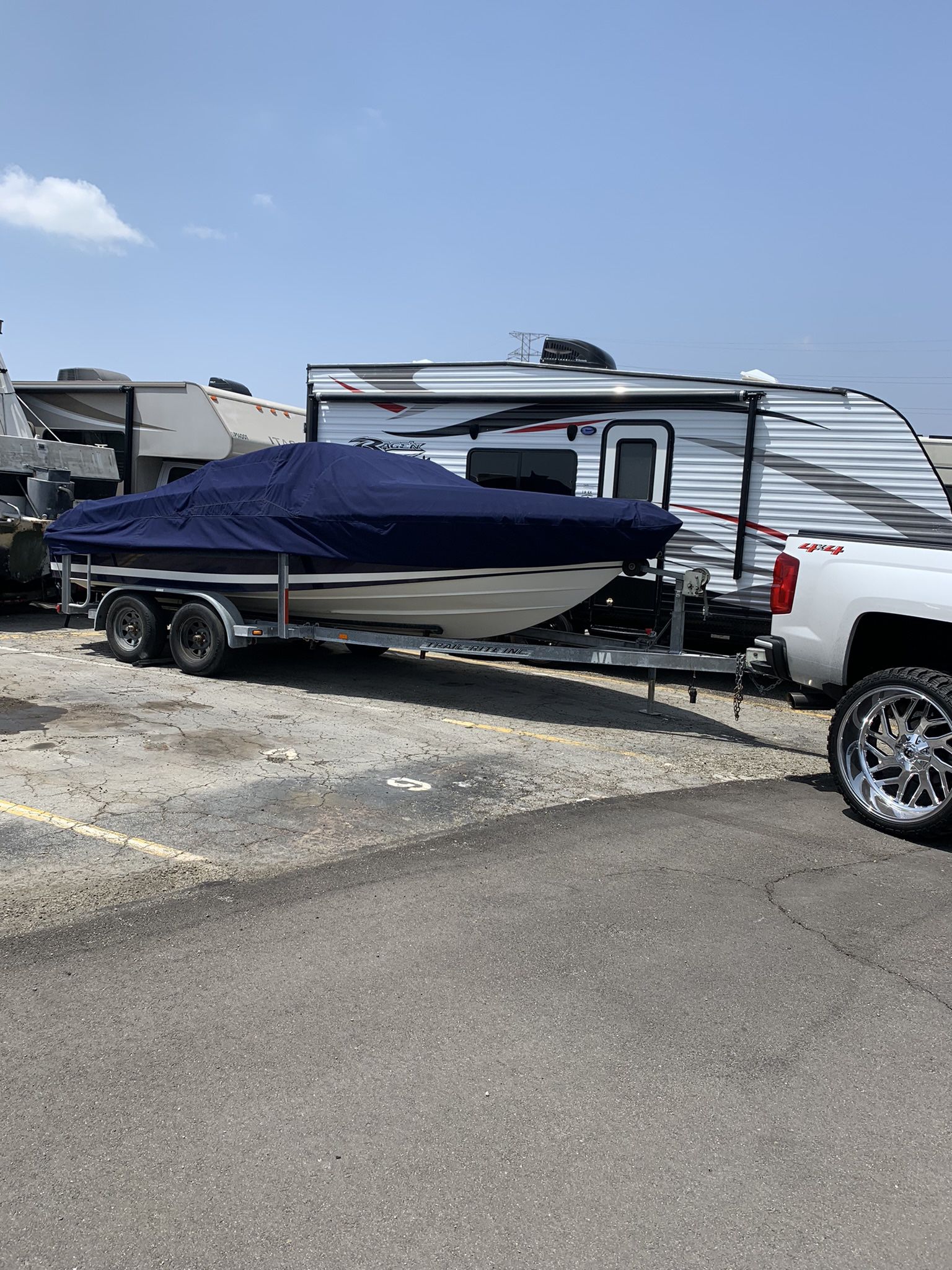 1996 Cobalt Boat With Trailer