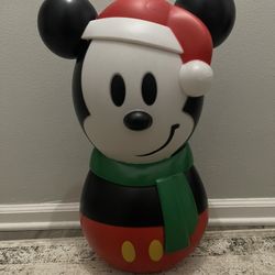 Disney Christmas Mickey Mouse Blow Mold