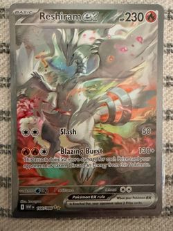 Pokemon Reshiram ex SIR White Flare