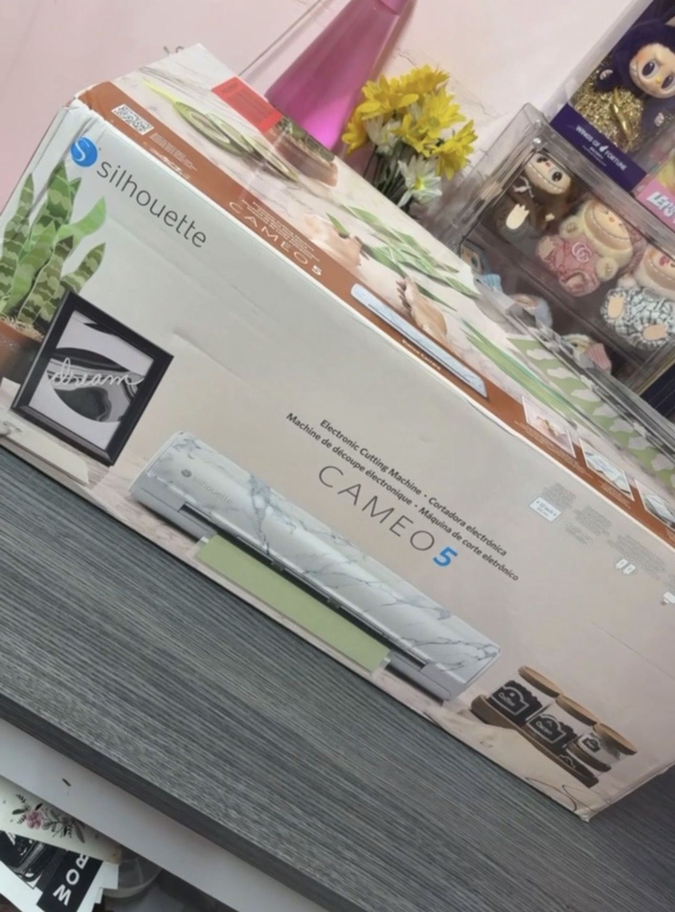 Cameo 5 silhouette- marble