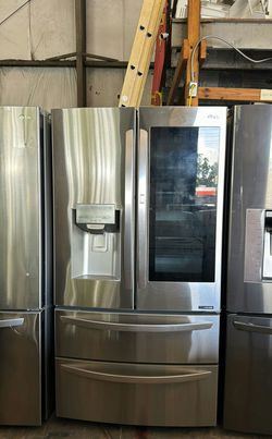 LG 3-Door Refrigerator (French Door Fridge) - Ice Maker, Water Dispenser