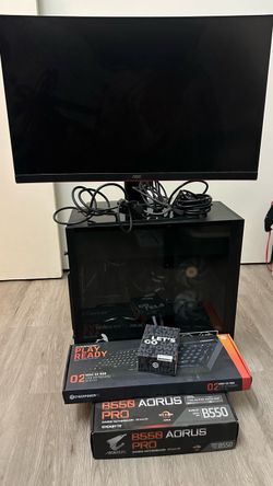 Gaming PC, Monitor, Mouse, and Keyboard