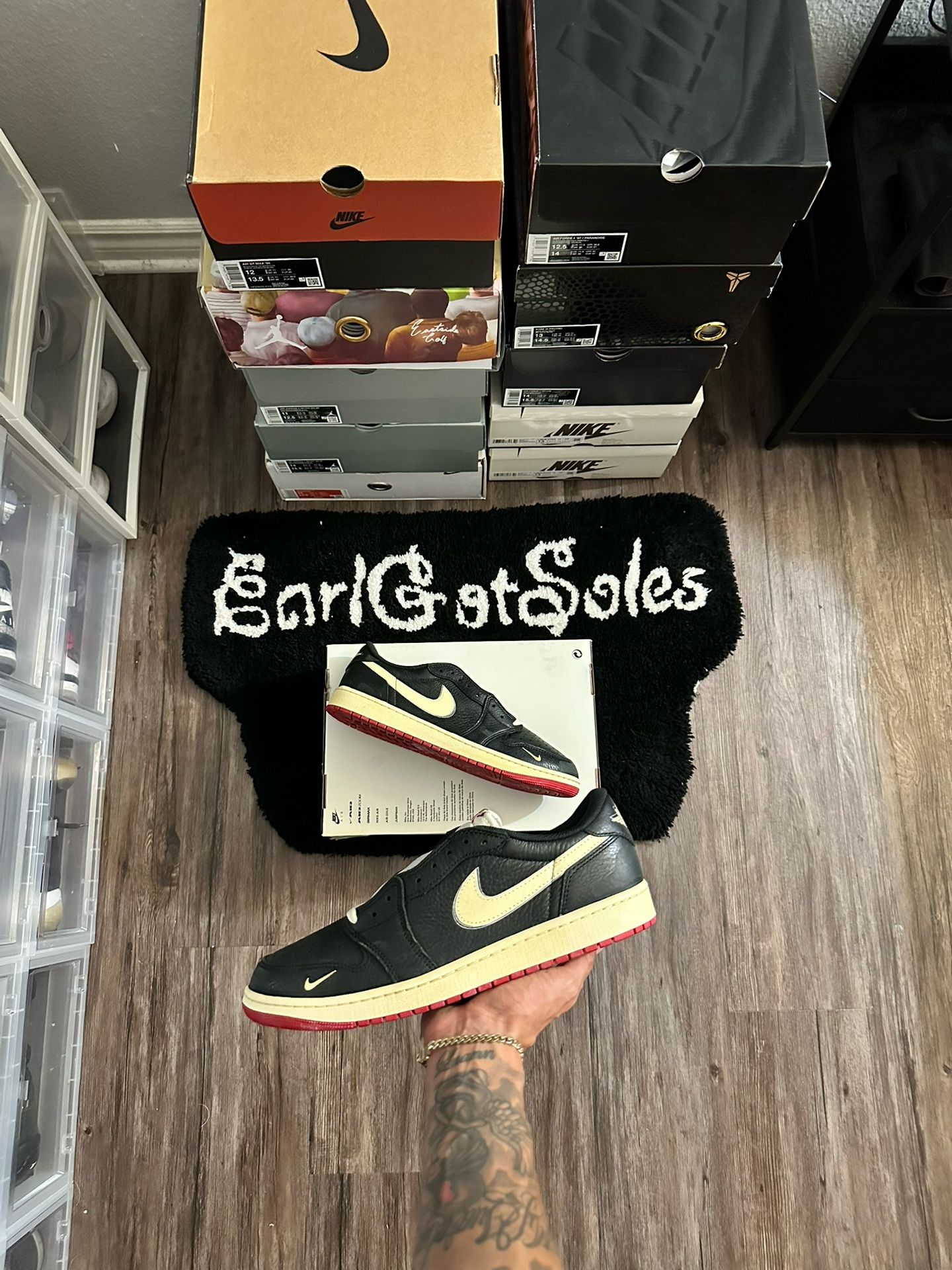 Jordan 1 Low Nigel Size 12