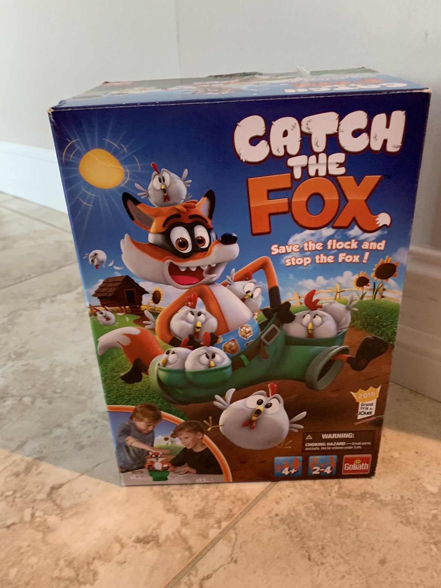 Kids game catch the fox