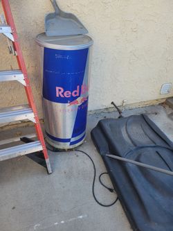 Red Bull Can-Shaped Mini Fridge Cooler