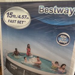 Bestway 15ft Fast Set Pool