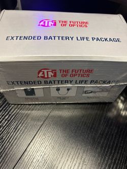 ATN Extended Battery Life Package 20,000mAh Battery Pack USB Type-C Cable Case