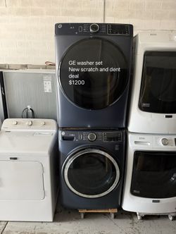 Ge Washer Dryer