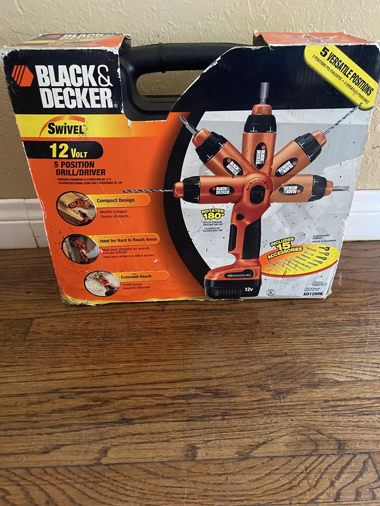 Black Decker Drill New In Box