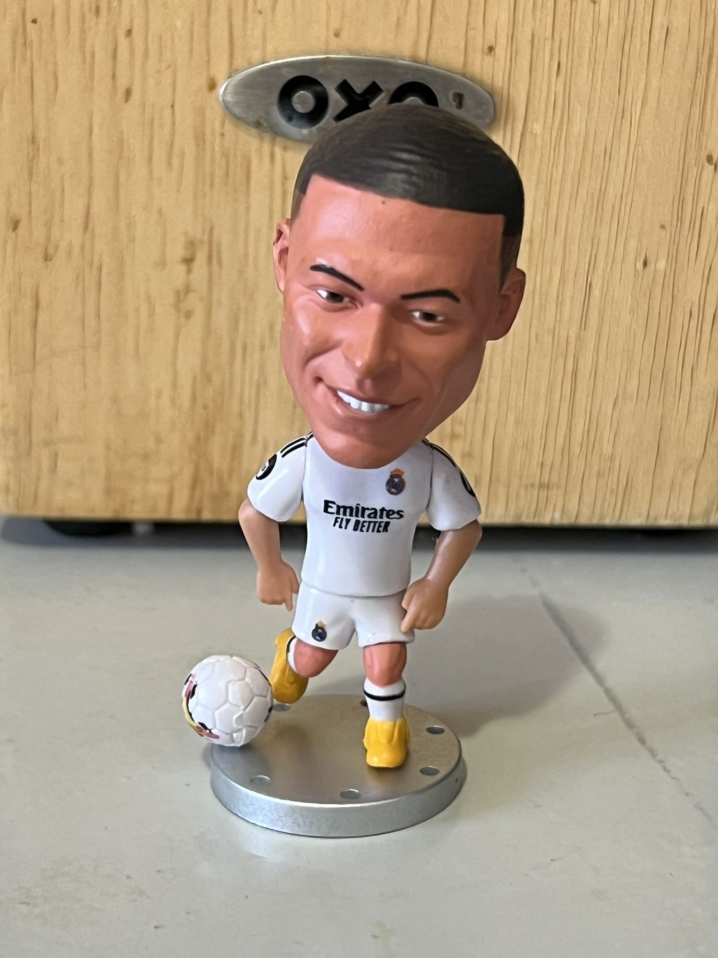 Kylian Mbappe Real Madrid Soccer Figurine