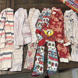 Girls long sleeve and pants pajamas 5T