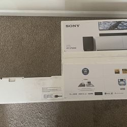 Sony Sound Bar and Wireless Subwoofer