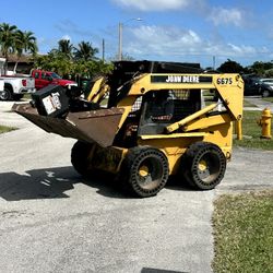 1998 John Deer Skid Steer Bobcat Loader