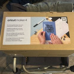 Brand New Cricut Maker 4 Never Been Out Of The Box