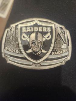 RAIDERS LIMITED EDITION BELT BUCKEL  879 OF 10,000