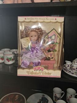 New:  Collector's Choice Porcelain Doll