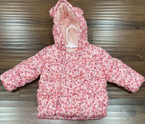 Winter Baby Girl Puffer Jacket - New