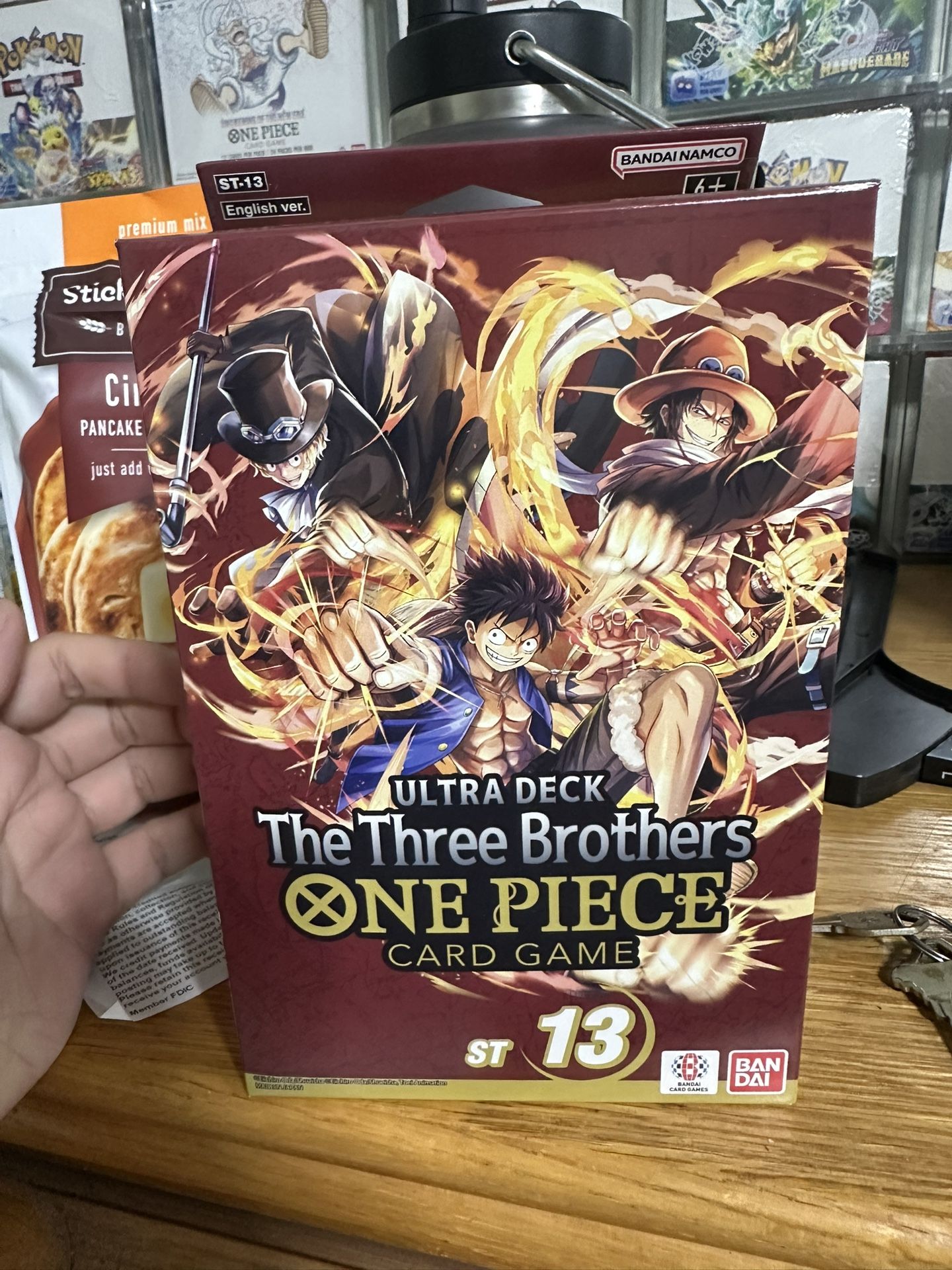 One Piece Card Game ULTRA DECK - The Three Brothers (ST-13) New Factory Sealed