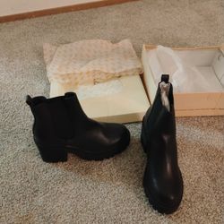Black Ankle Boots *Brand New*