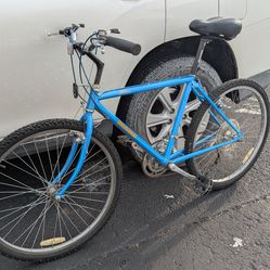 vintage aluminum Mount bike