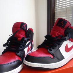 Red & Black Air Force 1s