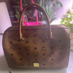 MCM Medium Size Boston Bag 