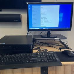 Lenovo ThinkCentre  Computer COMPLETE Like New WiFi