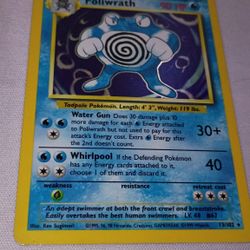 Pokemon Poliwrath From Unlimited Set Price Is Each 2 Available