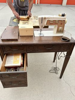 Antique Sewing Table