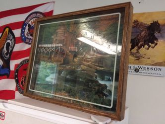 Decorative clock picture