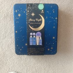 Starry Night 8 Piece Bath Set