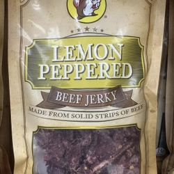 BUC-EE'S Lemon Peppered Beef Jerky 4oz 