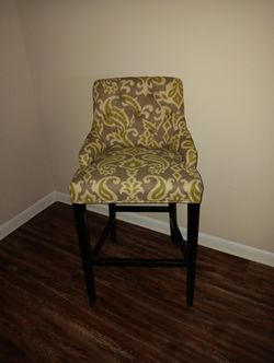 A pair of chairs.They are two of them