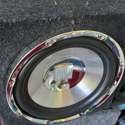 12" Car Stereo Sub In Box