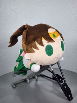 12" Sailor Moon Sailor Jupiter Green Lying Flying Plush