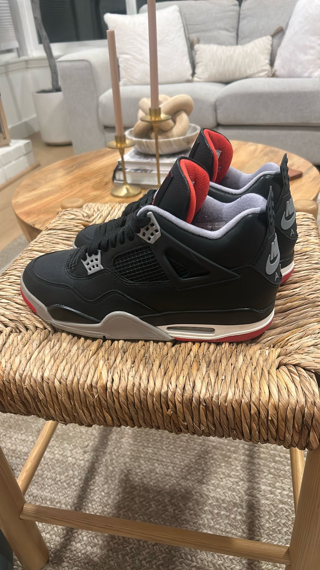 Jordan 4 Bred Reimagined