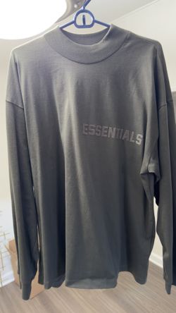 Essentials Mock Neck Long Sleeve Size M